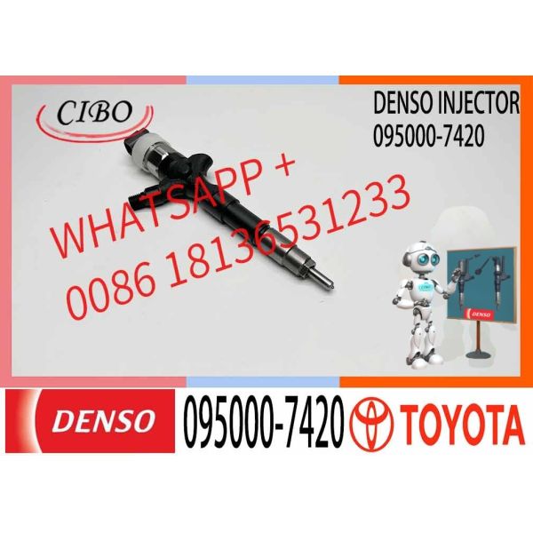 Inyector de combustible para motores 095000-6710 095000-7010 095000-7420 095000-7430 23670-30250