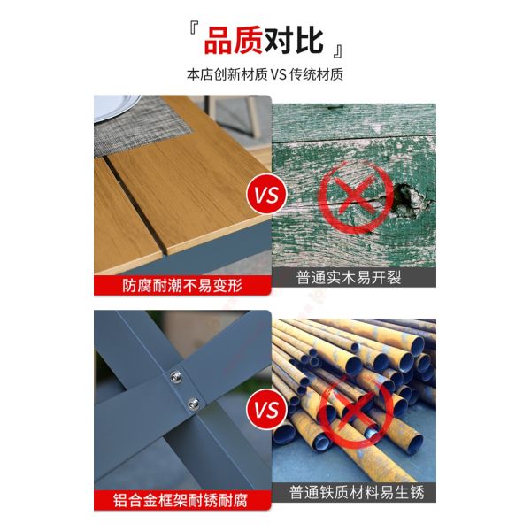 Outdoor Garden Furniture – Nordic Modern Rope Chairs, European-Style Patio Set for Courtyard, Villa, and Balcony.