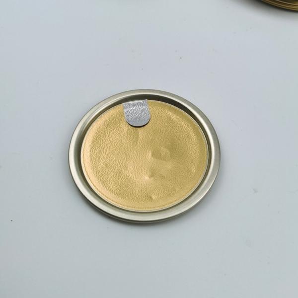 Tampas abertas fáceis de 23mm do alumínio da casca das tampas de alta temperatura fora