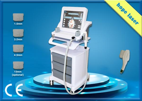 Ultrasonic Professional Hifu Machine 1.5mm 3.0mm 4.5mm 13mm Tips