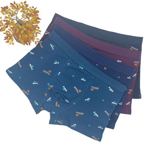 Factory Direct Sell 95% 3XL to 7XL MEN Boxer Briefs Printed Cotton Plus Size Mens Briefs