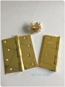 GP Golden Plated Steel Ring Ball Bearing Door Hinges 2.7 Mm 2.5mm 3.0mm