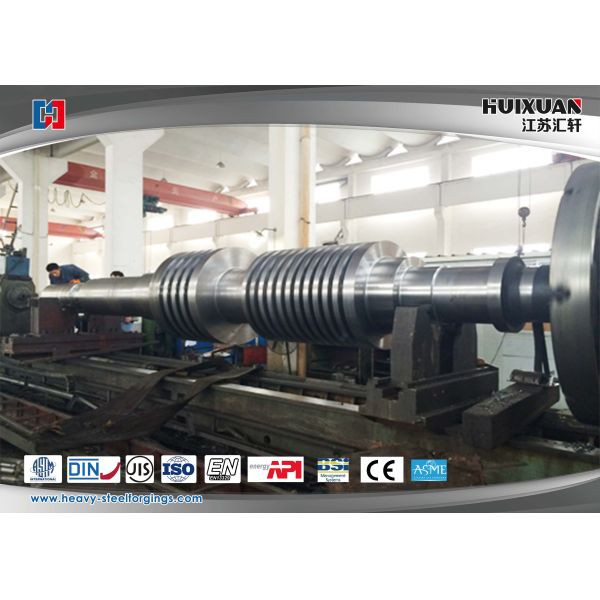 60MW 25Cr2Ni4MoV Heavy Steel Forgings Heat Treatment Rotor Forging