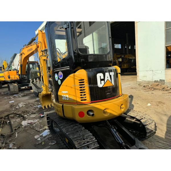 3 Ton Cat Second Hand Digger Cat303c Used Digger 0.12m3 Bucket Capacity