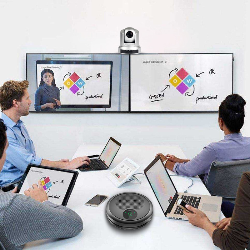 360 Degree Pickup Conference Call Speaker Handsfree SQ-M4 Conference Omnidirection Microphone