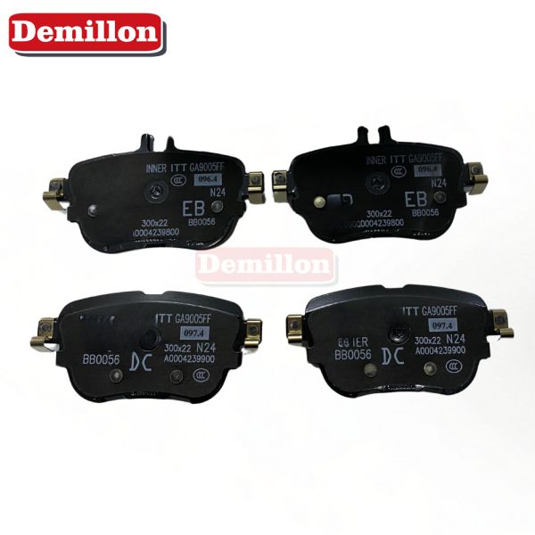 0004209303 0004206000 0004209800 Demillon Auto Parts Braking System Rear Brake Pad for Mercedes Benz X218 W213 E250 E300 CLS350
