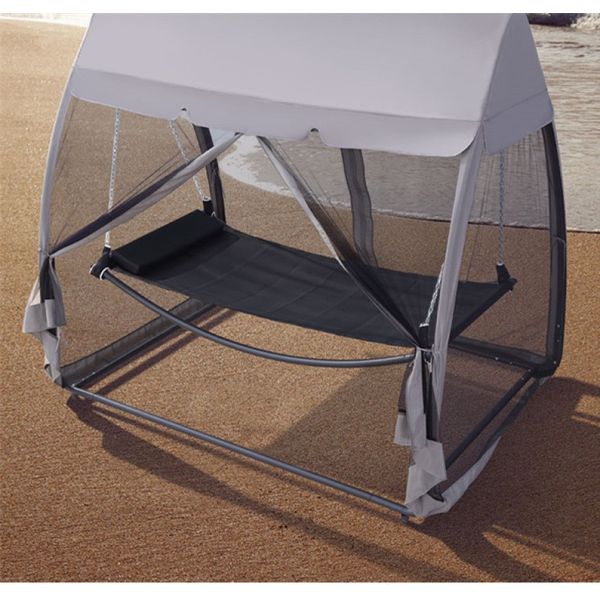 General Outdoor Furniture Outdoor Day Bed Hammock with Mosquito Net Cover 225*148*208