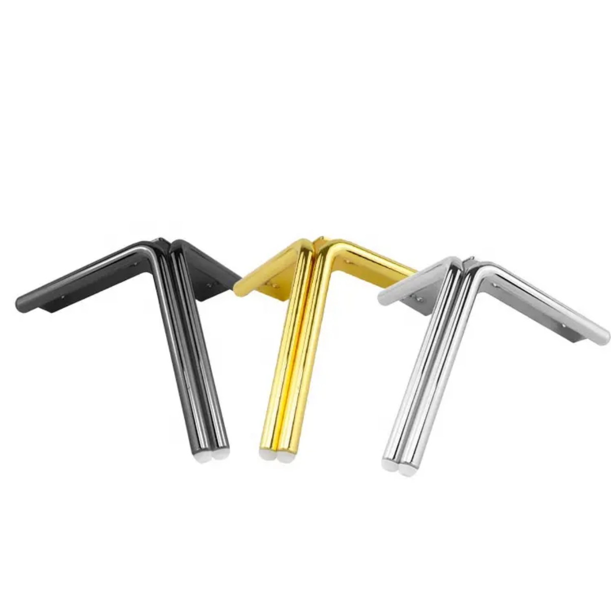 Quality Y-shaped Furniture Fittings Metal Sofa Legs Cabinet Feet Replacement Steel Modern Hotel Table
