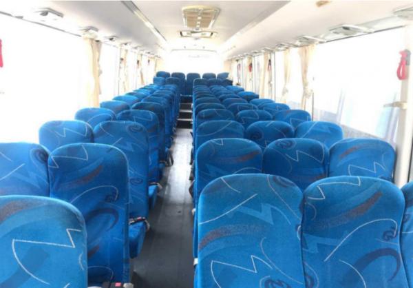 Diesel Fuel Used City Bus , 66 Seats Used Transit Bus Left Hand Drive Model