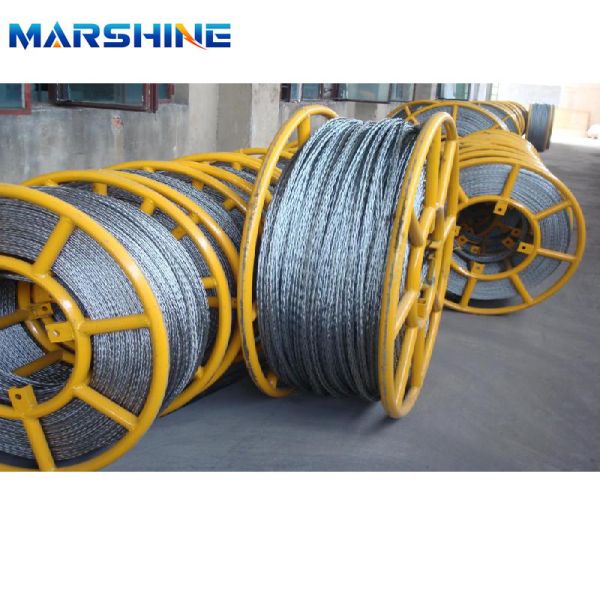Galvanized Alloy Steel Wire Rope With Breaking Force 0.3-544kn