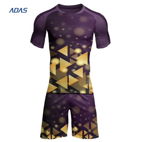 Tie Dyed Men team Football Soccer Jersey Uniforms Sublimation Printing