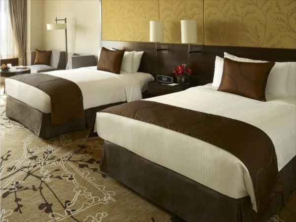 Kampot luxury hotel design of inner furniture for Guestroom by King size bed with desk table and Sofa chair