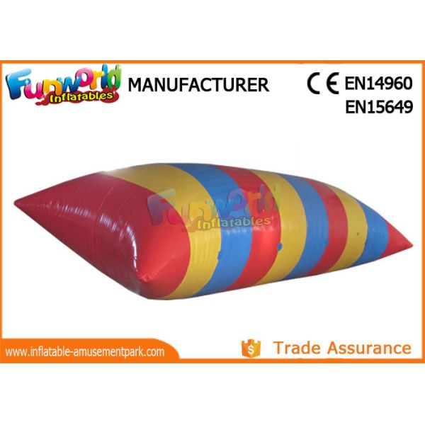 0.9mm PVC tarpaulin Inflatable Water Catapult Blob With Logo Printing