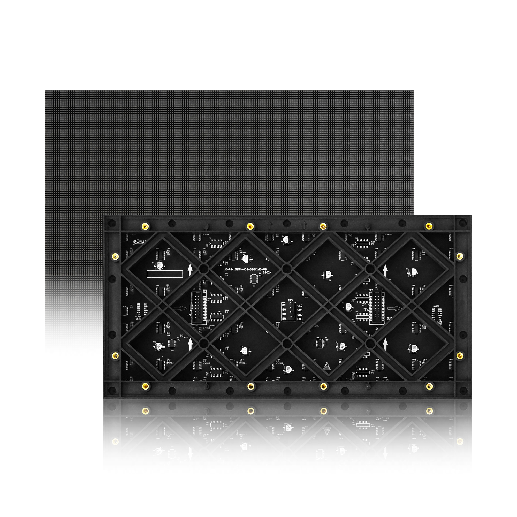 Indoor Full Color LED Display Panel with 2.0mm Pixel Pitch and Stretch Bar Module