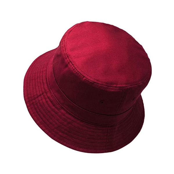 le style de caractère de chapeau de seau de tissu de polyester de 56cm adaptent le logo aux besoins du client