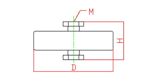 CCG81 Plate-Shaped High Voltage Ceramic Capacitor 500pF 15KV 75KVA