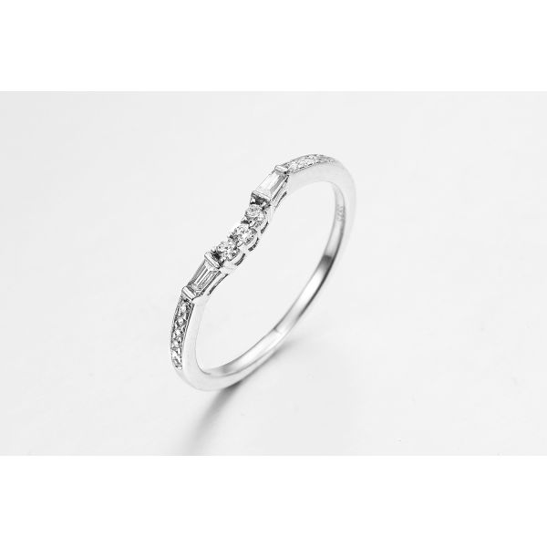 Star Band Rings 925 Silver CZ Rings Stackable Finger Promise Rings