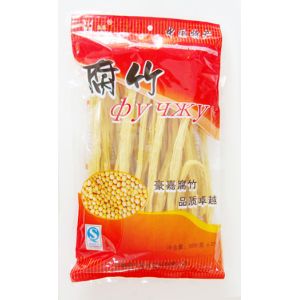 Home Dried Bean Curd Sticks , FUZHU Soya Bean Curd ISO HACCP Standard