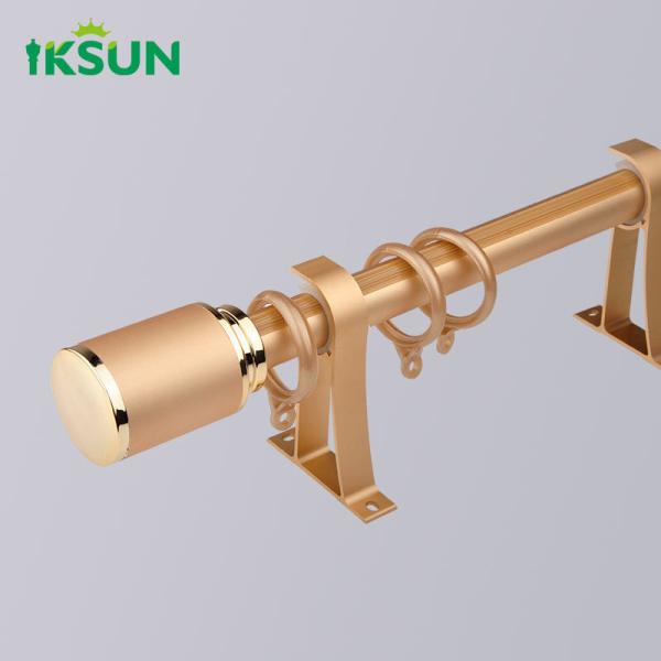 Metal Aluminium Window Curtain Rod Accessories Poles Shower Curtain Rod For Windows