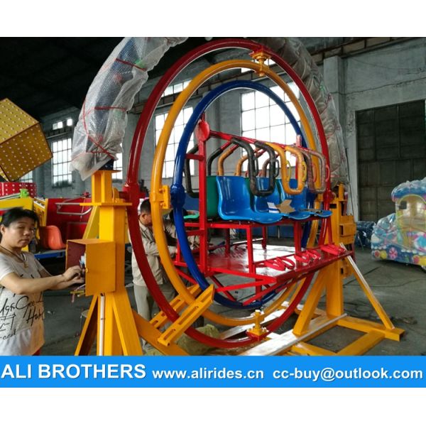 carnival mobile human gyroscope for sale amusement outdoor park equipment for sale