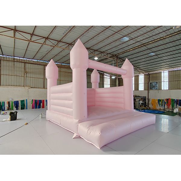 Pink Inflatable Bouncer Castle Adults Kids Wedding Party Bouncing Castles