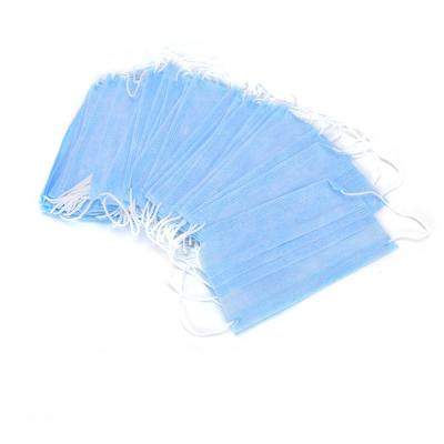 Medical 3 Ply Disposable Masks / Personal Care Earloop Air Pollution Mask