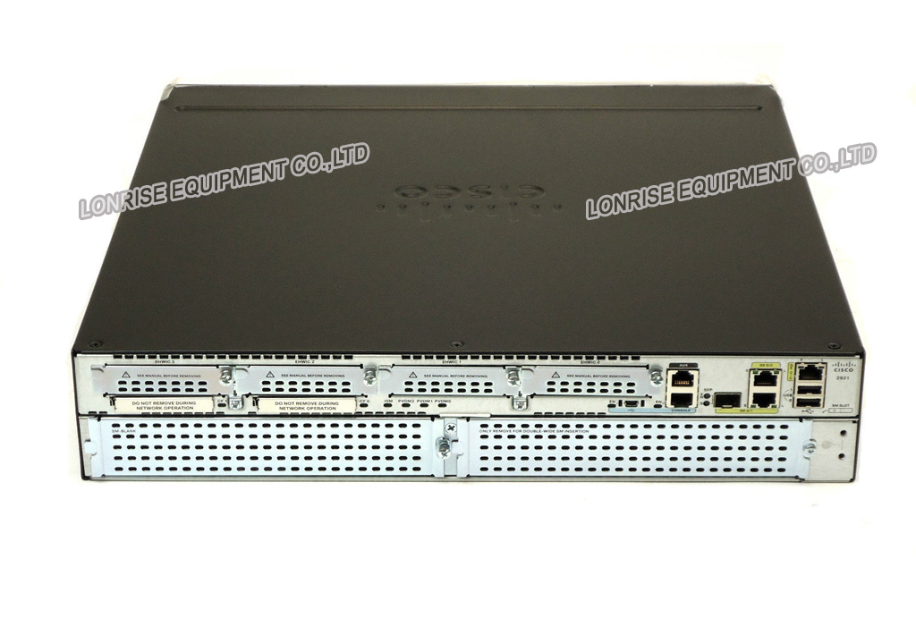 Маршрутизатор Cisco2921/K9 Cisco VPN предпринимательства модульный промышленный с 4+1 шлицем PoE