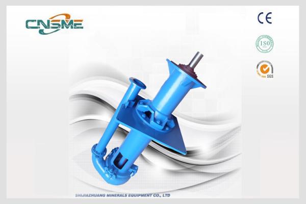 8 Inch Motor Engine Connected Vertical Submersible Sump / Centrifugal Slurry Pump