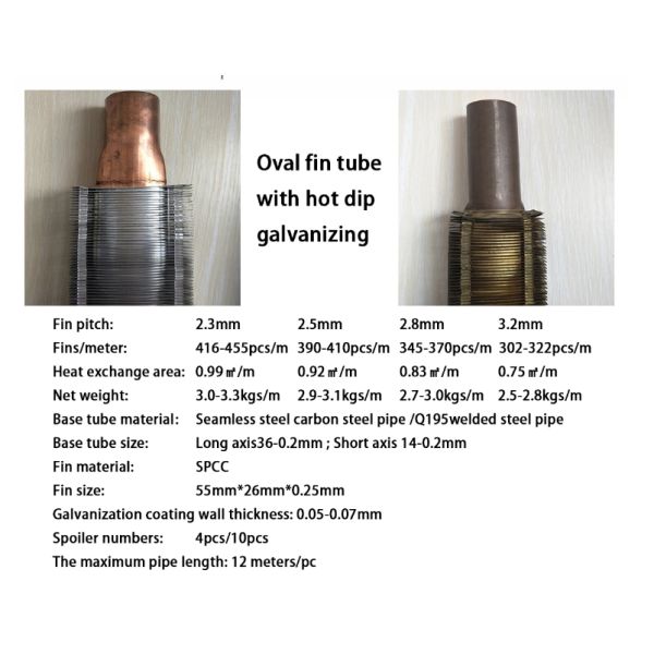 DELLOK Aluminium Sprial L/ll/kl/klm/g Fin Tube