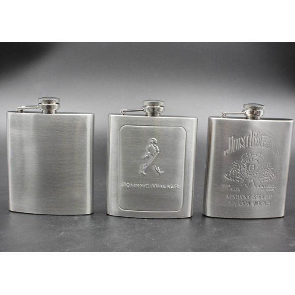 7 Oz Small Wine Pot Pocket Hip Flask High End Set Adult Use Logo Printed