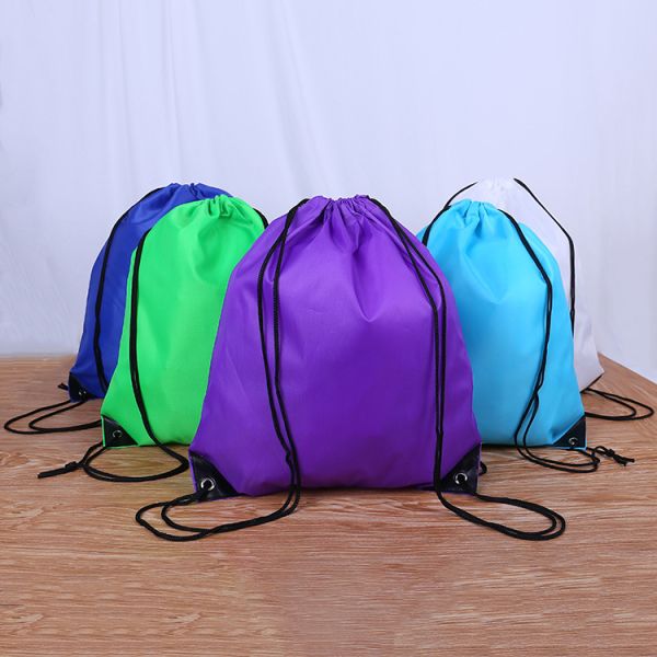 Premium Reusable Grocery Shopping Bags, Summer Drawstring Reusable Eco Bags Machine Washable, Lightweight