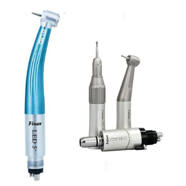 40000rpm Portable Electric Dental Handpiece , Multifunctional Air Motor Handpiece