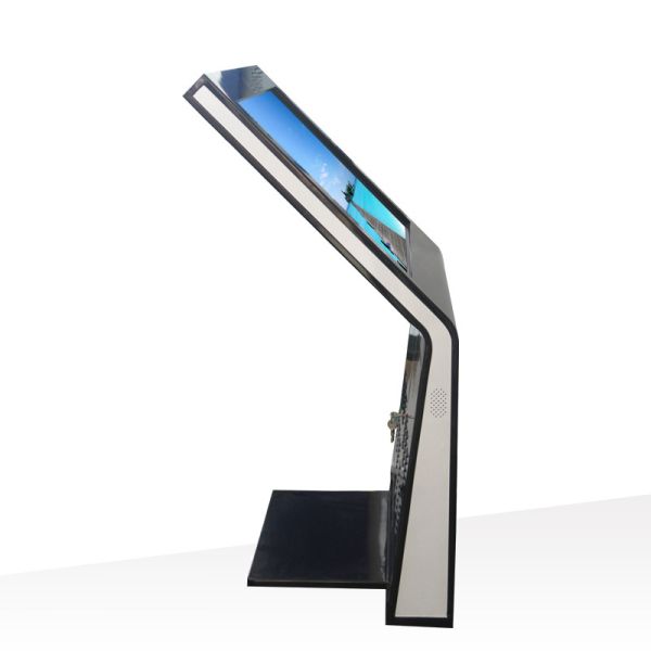 1080P 55 Inch Big Size WIFI Floor Stand Honrizontal Multi Touch Screen Information Kiosk All In One Computer