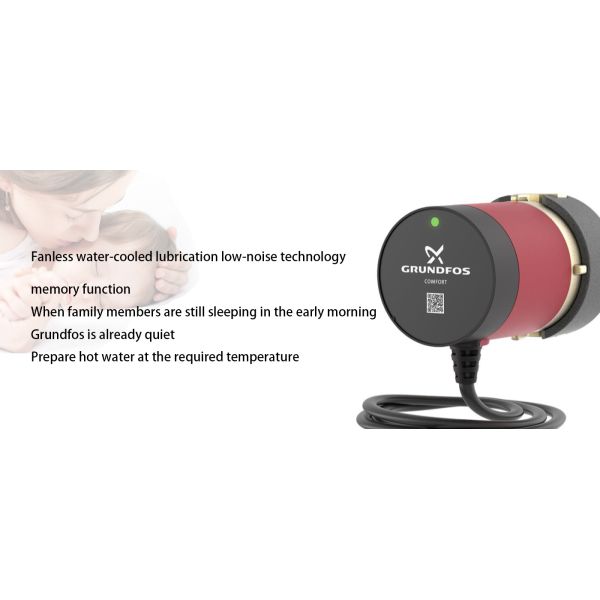 Pompes de circulation de l'eau chaude pour ménage Grundfos Comfort 15-14 B