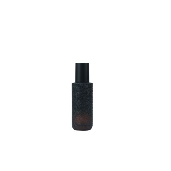 Customizable Frosted Glass Cosmetic Bottle - Leak-Proof & Durable