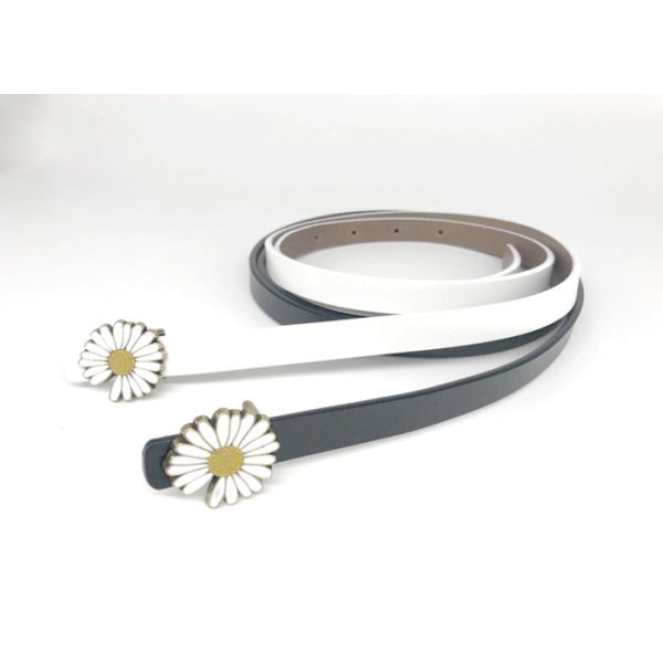 13MM Womens Genuine Leather Belt For Sweater Shirt