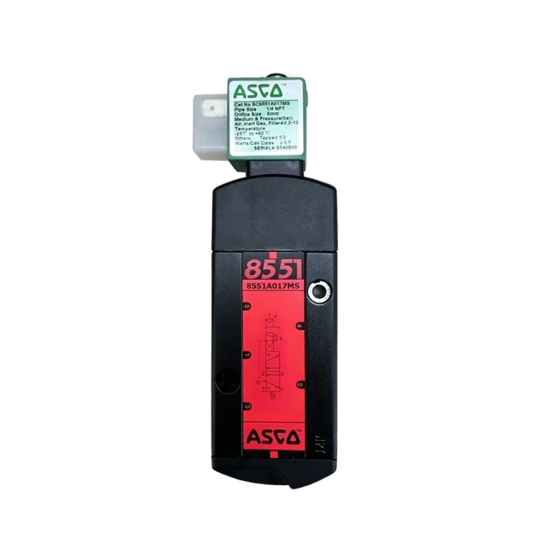 SC8551A017MS 24DC ASCO Aluminum Compact Solenoid Spool Valve