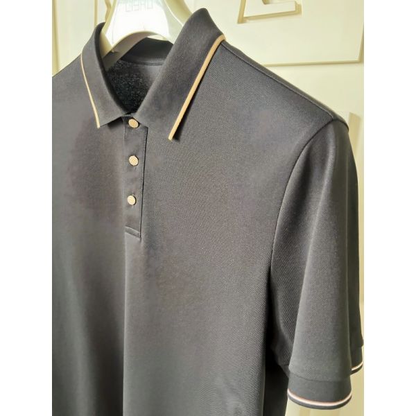J2809 Cotton Pique Men's for Polo Shirt Quality Factory Custom Design Short Sleeve High Quality Casual Summer Wear Anti-Wrinkle