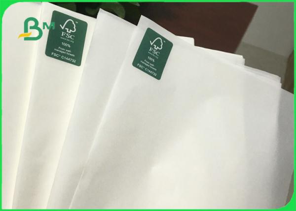 Papel de embalagem Branco do carniceiro de Brown do produto comestível para empacotar o certificado de FDA FSC