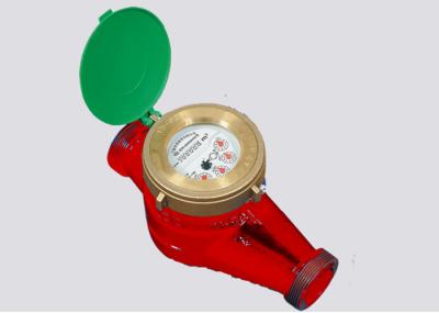 Medidor de água do jato da temperatura 90 C da fonte do calor multi para a água quente, ferro dútile DN32