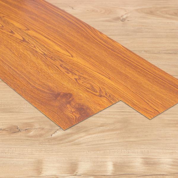 Synthetic LVT Plank Flooring , Lvt Interlocking Flooring 100% Virgin Material