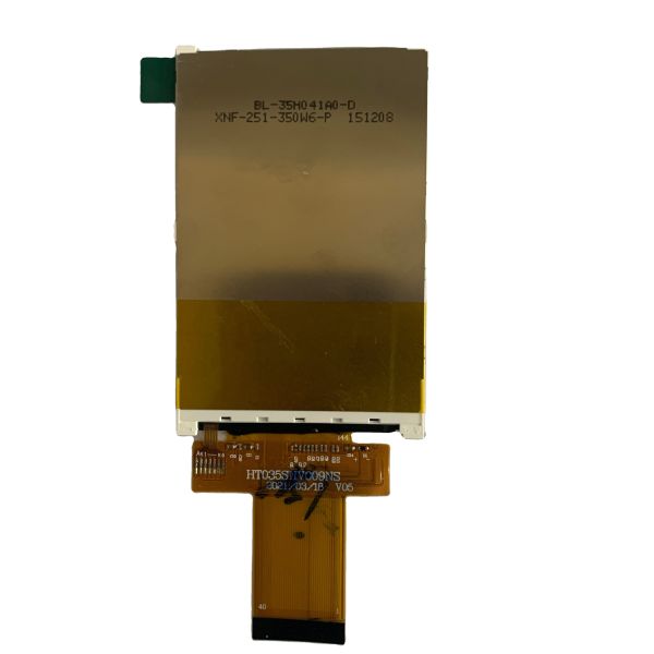 3.5 inch TFT LCD Display with 8bit/16bit Parallel Port 250nits Brightness and 16:9 Aspect Ratio