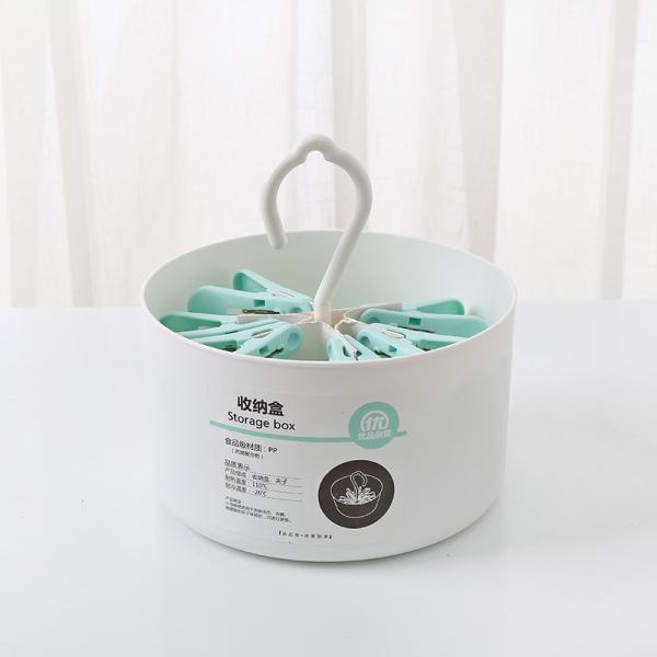 24pcs Clothes Hanger Clips Pegs