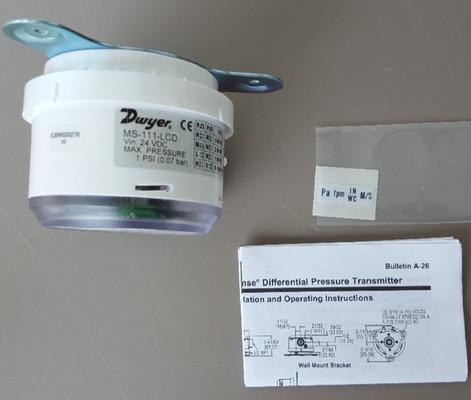 Dwyer MS-111-LCD Magnesense  Differential Pressure Transmitter