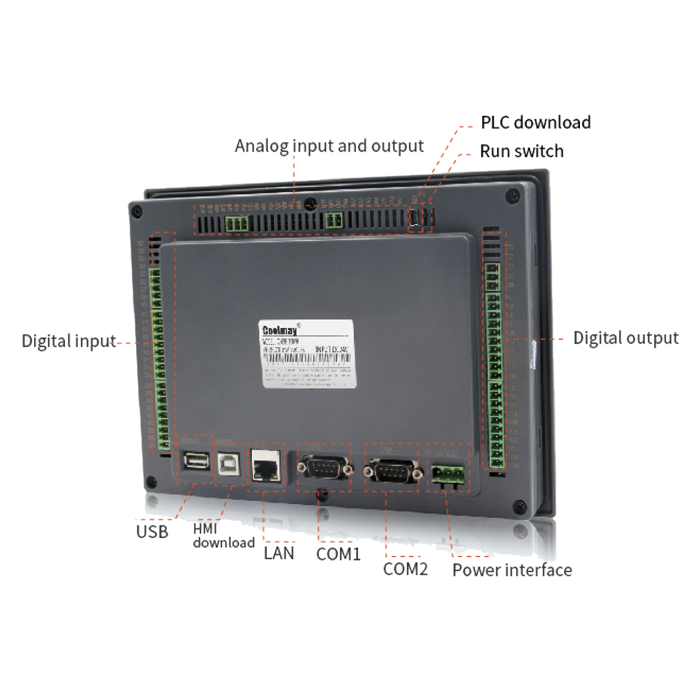 PLC 30DI 30DO QM3G-70 KFH сенсорной панели ODM Modbus RTU TCP