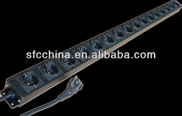 12 German socket Power Distribution Units and Extension Cords