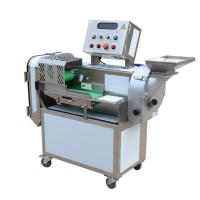 Coupe de fruits à double tête 0,75kw 220V machines de coupe de légumes