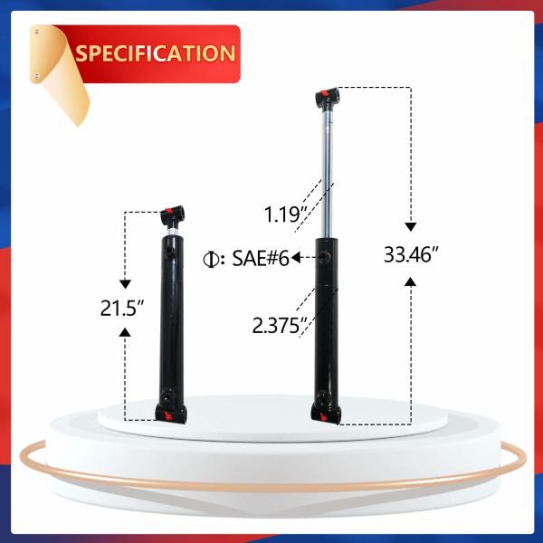45# Steel Hydraulic Cylinder for Lift Truck 16MPa