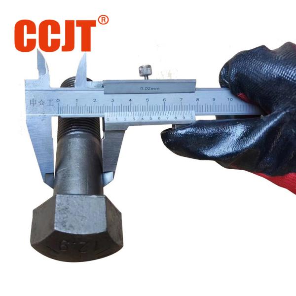 Heavy Duty Excavator Track Bolts Forging Casting 12.9 Plow Bolt Nut PC300/ PC400/ D65/ D85/ D155/ D355/ D375/ D275