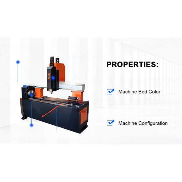 3D 4 Ejes cilindro rotativo grabado de madera máquina de enrutador CNC para la fabricación de artesanías